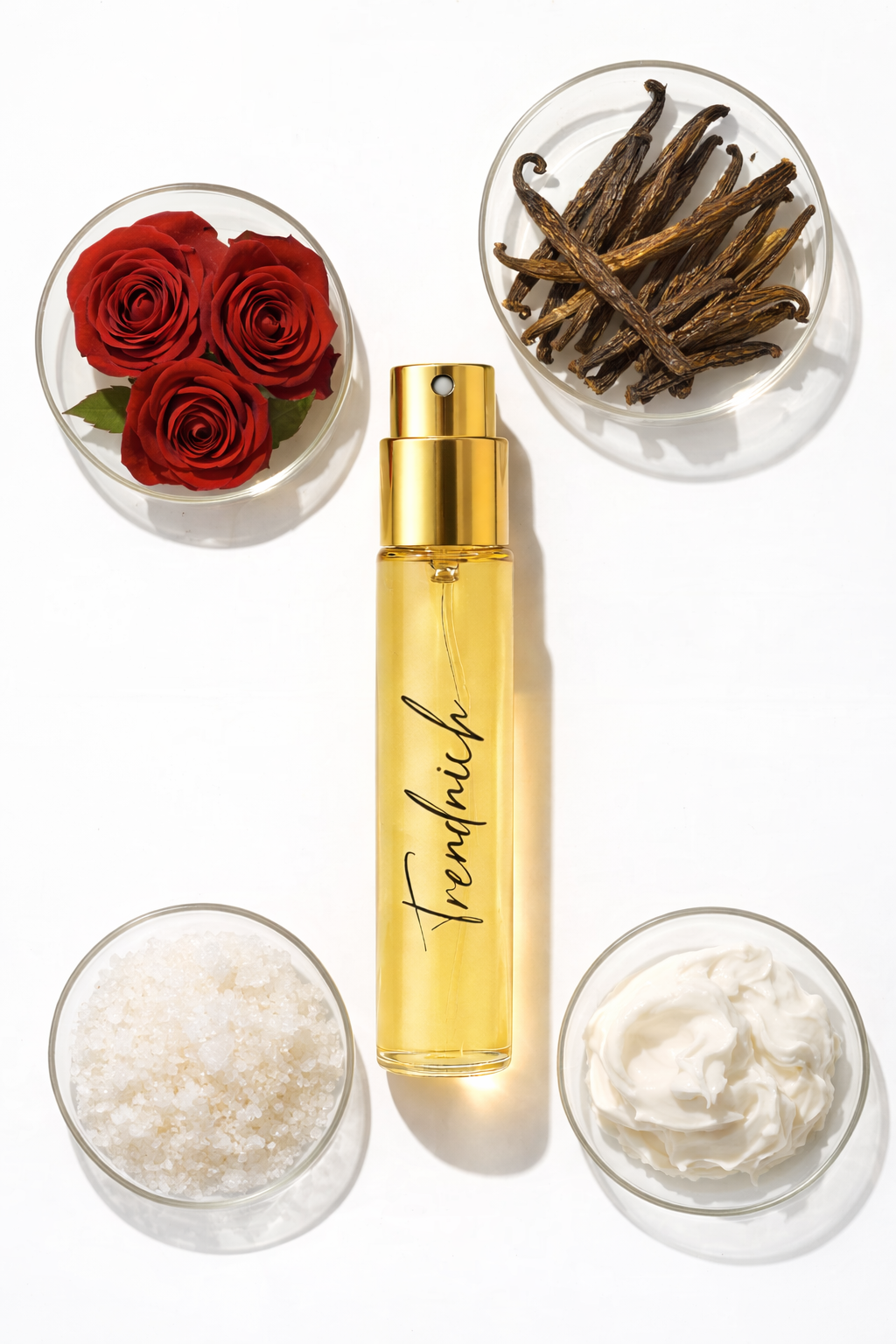 Trendnich -226 ( Roses Vanille )